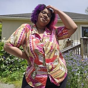 SOLD OUT 💕 Vintage Maggie Sweet Floral Button 💕 Down